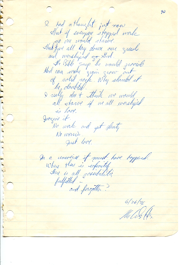 John WorldPeace Poems 1976 | World Peace Poems