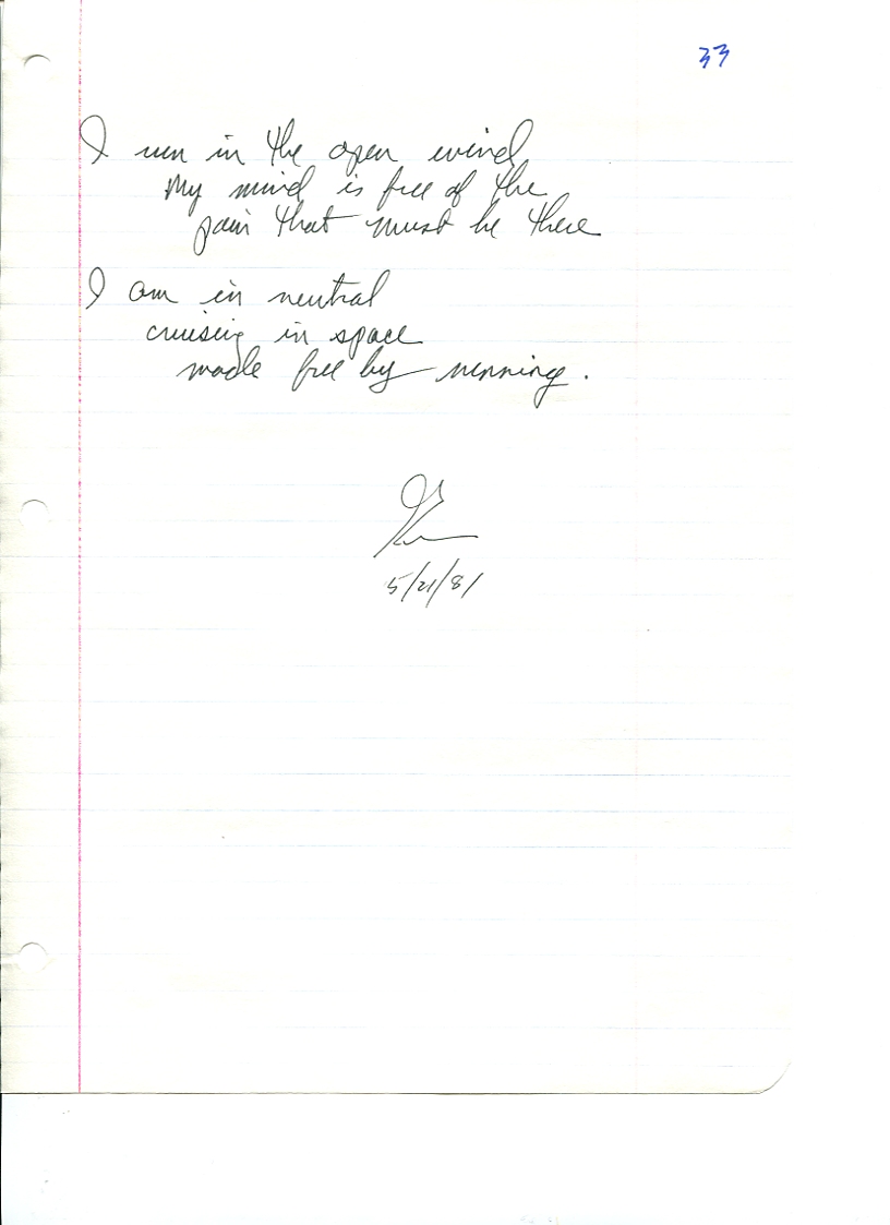 John WorldPeace Poems 1981 | World Peace Poems