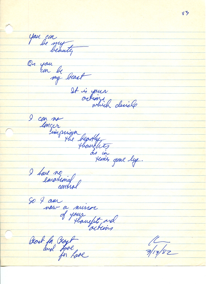 John WorldPeace Poems 1982 | World Peace Poems