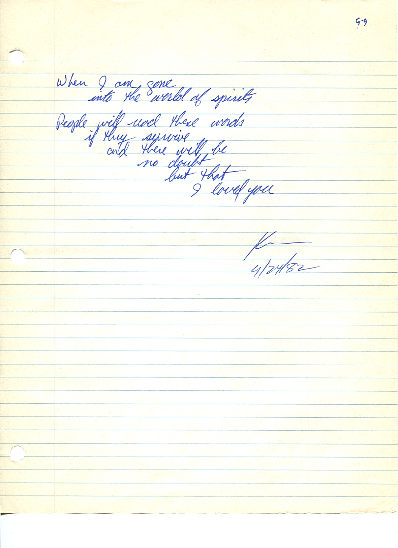 John WorldPeace Poems 1982 | World Peace Poems