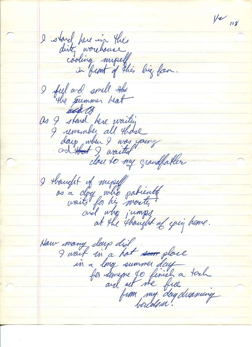 John WorldPeace Poems 1982 | World Peace Poems