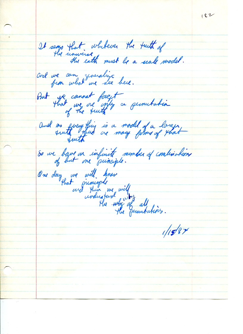 John WorldPeace Poems 1984 | World Peace Poems