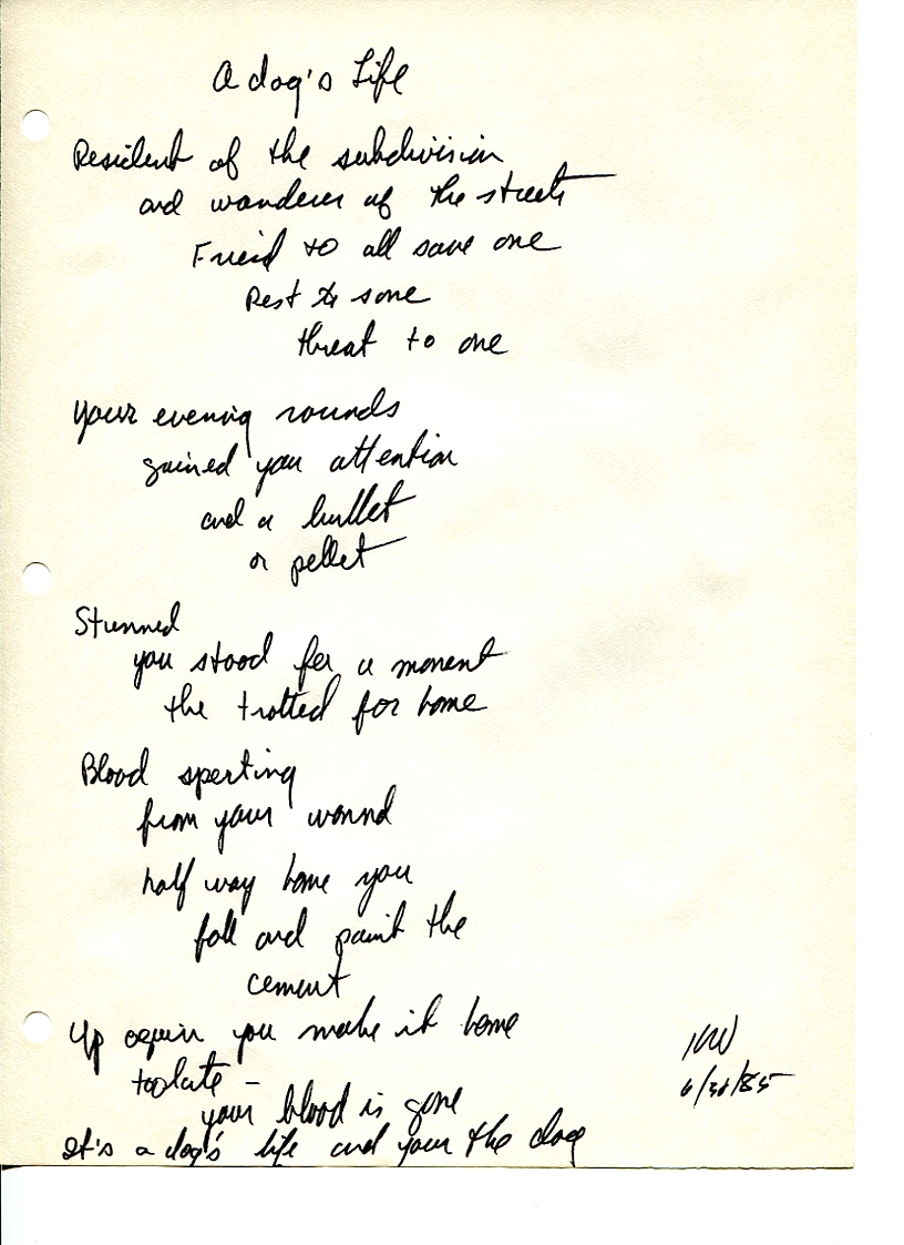 John WorldPeace Poems 1985 | World Peace Poems