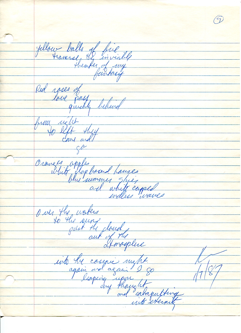 John WorldPeace Poems 1987 | World Peace Poems