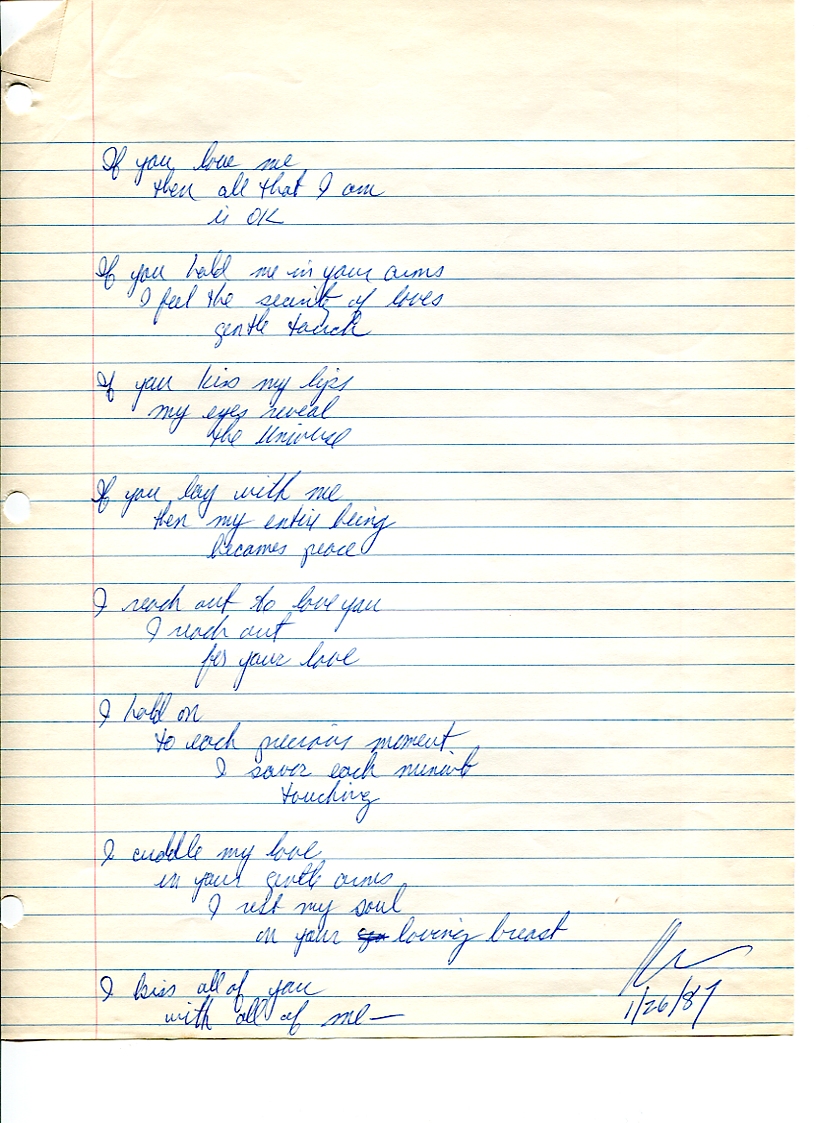 John WorldPeace Poems 1987 | World Peace Poems