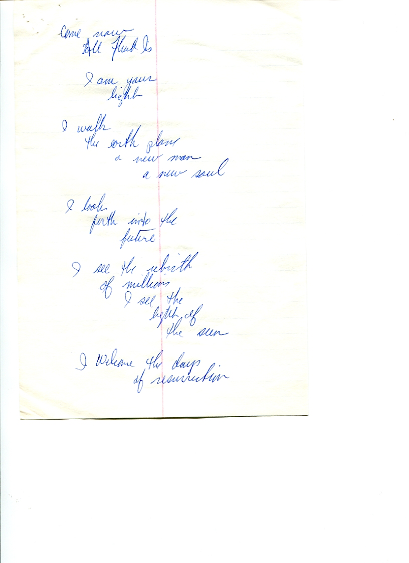 John WorldPeace Poems 1988 | World Peace Poems