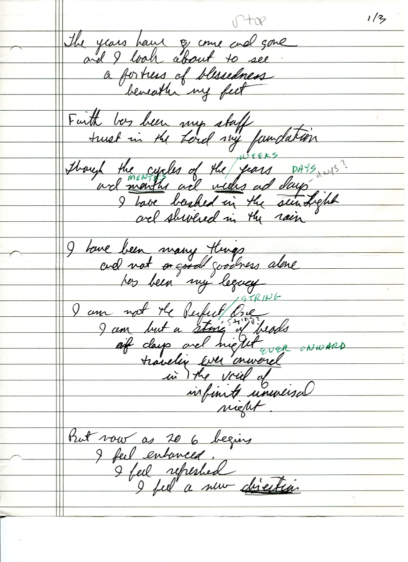 John WorldPeace Poems 2006 | World Peace Poems