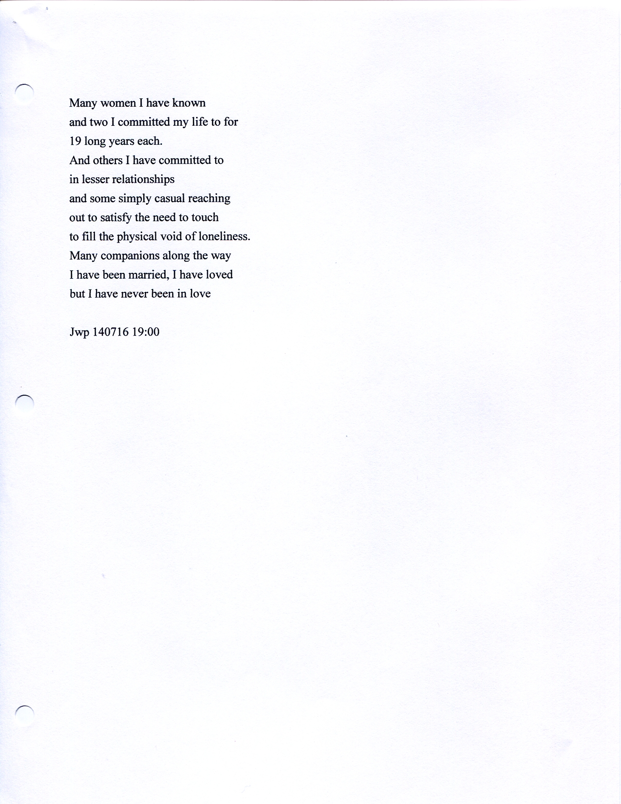 John WorldPeace Poems 2013