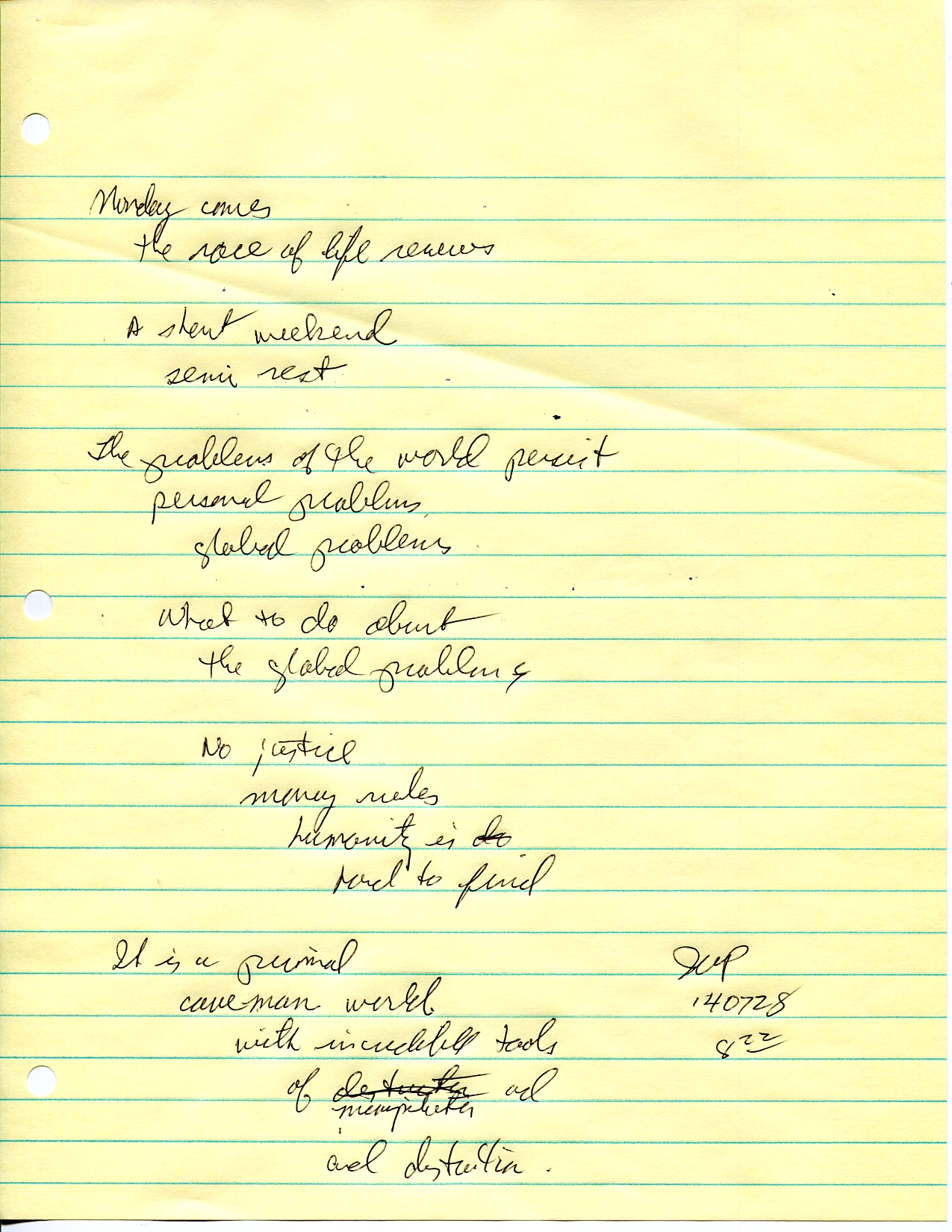 John WorldPeace Poems 2013