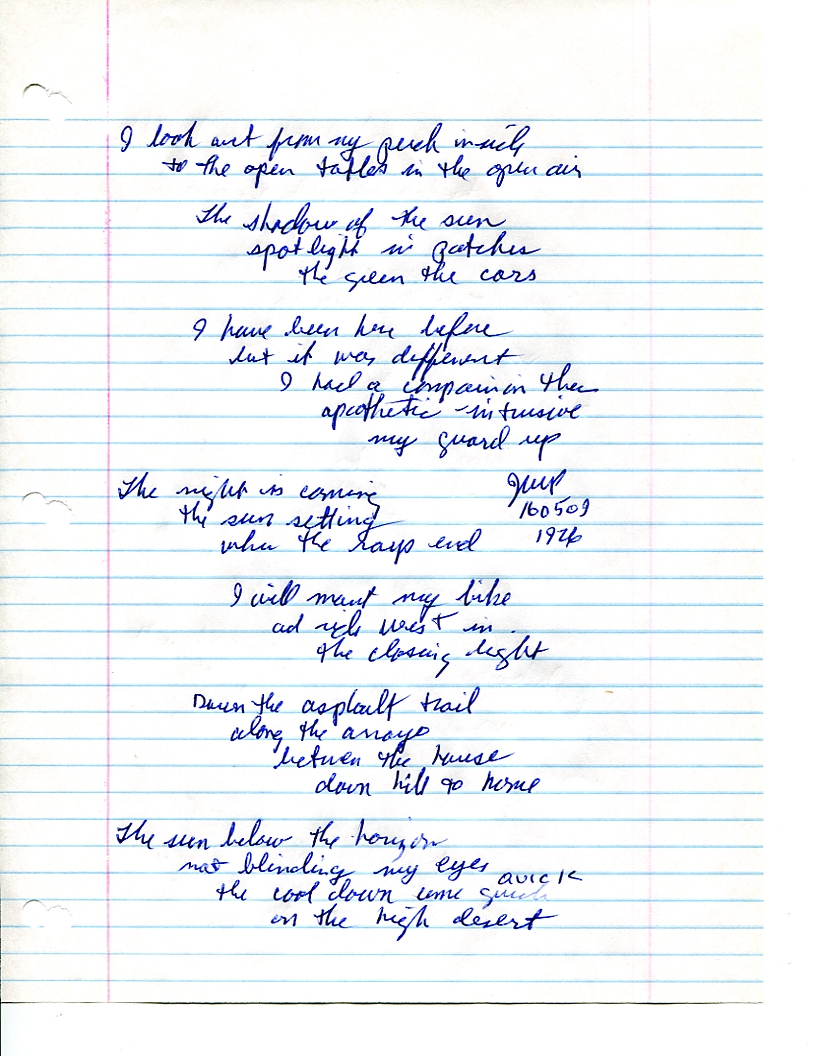 John WorldPeace Poems 2016