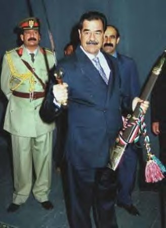 [Saddam Hussein]